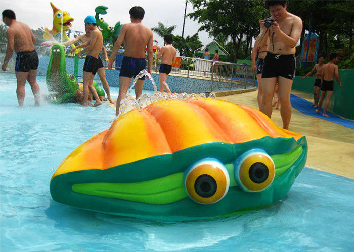 Customized Kids Water Playground Fiberglass Amusement Park Flower Spray